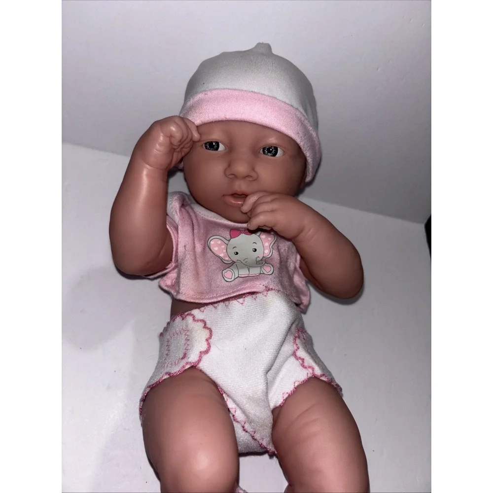 Berenguer Newborn Realistic Baby Girl With Outfit 22-07 Vinyl Doll
